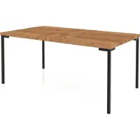 Byoak Eettafel ABIES, 100 x 130 cm, massief hout, naturel geolied