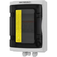 Doktorvolt Solar aansluitkasten, PV DC 1000V, 1x T1 T2 Mersen, 1-string, PG, 4395