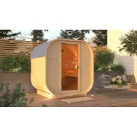 Karibu | Barrelsauna Quadro 1