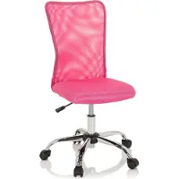 Hjh OFFICE KIDDY NET I - Kinder bureaustoel Roze