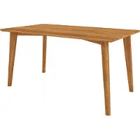 Byoak Eettafel GREG, gemaakt van massief hout, naturel geolied