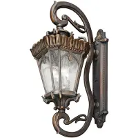 Kichler LED Wand Buitenlamp Tournai | 4X E27 Max 60W | IP44 | Dimbaar | Londonderry