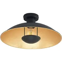 LINDBY Plafondlamp , Narisara, dimbare, Zwart, Woonkamer, Metaal, Modern