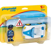 Playmobil 1.2.3 politiewagen 9384
