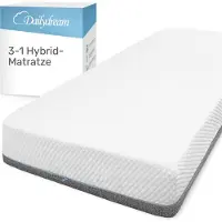 Nivion - 3-in-1 Matras - 140x200x26cm - Hybrid Pocketvering Memory Foam