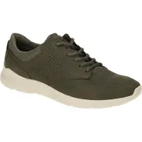 Ecco Veterschoen 'Irving' bruin / olijfgroen
