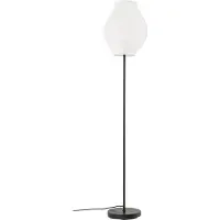 LUCANDE Vloerlampe , Tovina, Wit, Eetkamer, Stof, Scandinavisch