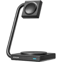 JOYROOM JR-WQN05, Binnen gebruik, USB, Draadloos opladen, Zwart