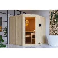 Karibu | Kotka Sauna | Kachel 9 kW Geïntegreerde Bediening