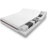 Sleezzze 7 Zonen ergonomische pocketveringmatras Sleezzz Premium, 160 x 200 cm, hoogte 23 cm, stevigheid H2/H3