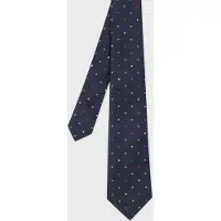 Paul Smith Tie Multicolr Spot Navy Maat: 6 | Stropdassen Outlet | Heren | Blauw