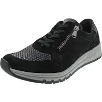 Waldlaufer 957H02 Veterschoenen | Maat 8.5 Dames Zwart