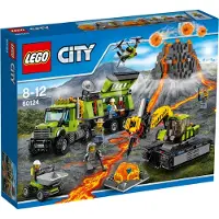 LEGO City vulkaan onderzoeksbasis 60124