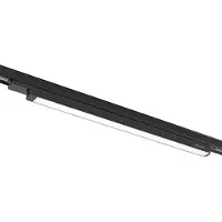 Arcchio Harlow LED track light, zwart, 69 cm, 4.000 K, zwart, Werkkamer / Kantoor, Aluminium, Modern, railverlichting