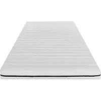 Vente-unique Matras – 80 x 190 cm – Kern van schuim met afneembare tijk – 10 cm dik – NASUS van YSMÉE L 190 cm x H 10 cm x D 80 cm