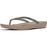 FitFlop Iqushion ombre sparkle flip-flops