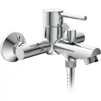 Schutte LAURANA Badkraan - Mengkraan - 150 mm Hartafstand - Chroom