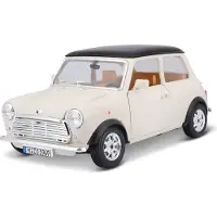 Bburago Mini Cooper 1969 1:18 Car Zilver Kinderen