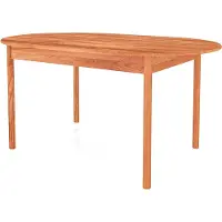 Byoak Eettafel POLA, gemaakt van massief hout, naturel geolied