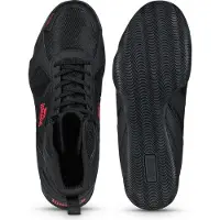 Lonsdale boksschoenen, model HESKIN, zwart/rood, maat 44