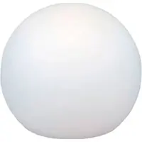 Newgarden Deco-solarlamp buiten Buly, dimbaar, wit / opaal, Kunststof, Modern, solar tuinverlichting
