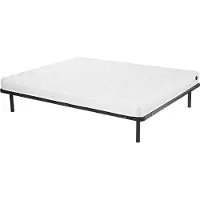 Vente-unique Set 120 x 200 cm lattenbodem + matras van schuim van 15 cm dik - DANAE II van YSMÉE
