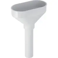 Geberit Trechter Ovaal D40 Alpien Wit