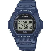 Casio herenhorloge, marineblauw, model -W-219H-2AVEF