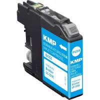 KMP AG LC-223C Compatibel Brother Inktcartridge Cyan