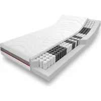 Sleezzze Ergonomische pocketveringmatras Sleezzz Premium, 90 x 200 cm, hoogte 23 cm, stevigheid H2/H3