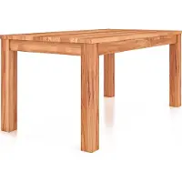 Byoak Eettafel VENTO, 80 x 130 cm, massief hout, naturel geolied