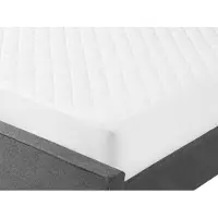 Beliani VILLUERCA - Matrastopper - Wit 90 x 200 cm - Japara katoen