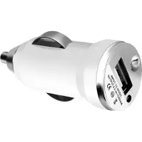 Avizar Autolader Compacte Sigarettenaansteker Wit Metallic Finish