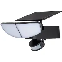 LINDBY Buitenverlichting , Naelin, dimbare, Zwart, Balkon, Kunststof, Modern