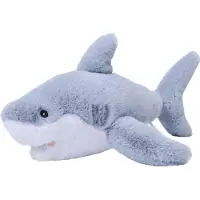 Wild republic Ecokins Shark Medium Plush Toy Blauw