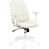 Beliani CARLTON - Bureaustoel - Mintgroen - Polyester