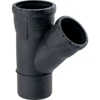 Geberit Sanitair installatiemateriaal, Grenrør Silent pro 110-75mm - 45gr.