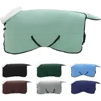 vidaXL Paardendeken Bijzondere Groen 135 cm Polar fleece