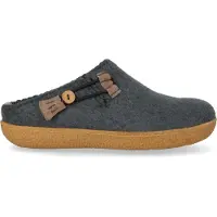 Tofvel open Unisex Blauw Wolvilt Size 36