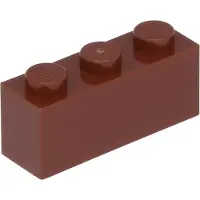 LEGO 10 stuks 3622, bouwsteen 1x3, basissteentje, bruin
