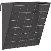 vidaXL Hangend Hooi Voeder Zwart 61 x 33 x 66 cm 5 kg