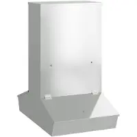 vidaXL Varkensvoeder Zilver 82 x 51 x 91,5 cm Gegevens staal