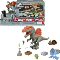 Jurassic World Crushivores Spinosaurus Cage Crasher Figure Veelkleurig Kinderen