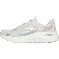 SKECHERS ARCH FIT 2.0-VINTAGE LUXE Dames Sneakers - Naturel / Grijs