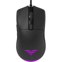 Preyon Owl Wired - Bedrade Muis - Ergonomisch - 12400 DPI - RGB - Zwart