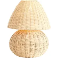 Light & Living Rotan Schemerlamp Mavon Ø 27 5cm Naturel Rotan