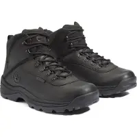 Timberland Waterdichte Wandelschoenen Met Halfhoge Vetersluiting, Zwart