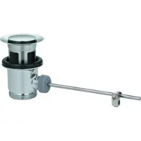 GROHE afvoercombinatie 1 1/4", compleet voor wastafel- of bidetkraan, chroom - 28910000