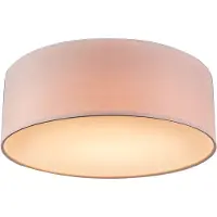 QAZQA Plafondlamp roze 30 cm incl. LED - Drum LED