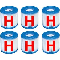 Intex 6x Filterpatroon Type H, vervangingsfilter